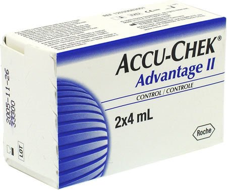 Accu Chek Advantage II Control Solution 4 ml 2 Pack - Accu - Chek - 1 - Health - ThePharmacy