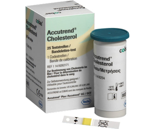 Accutrend Cholesterol Strip 25 Pack - Accutrend - 1 - Brands - ThePharmacy