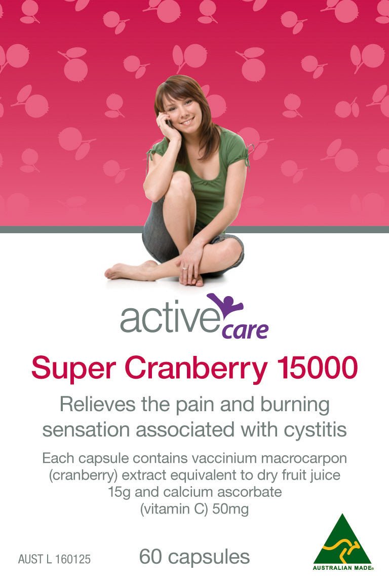 Active Care Super Cranberry 15000 60 Capsules - Active Care - 1 - Vitamins - ThePharmacy