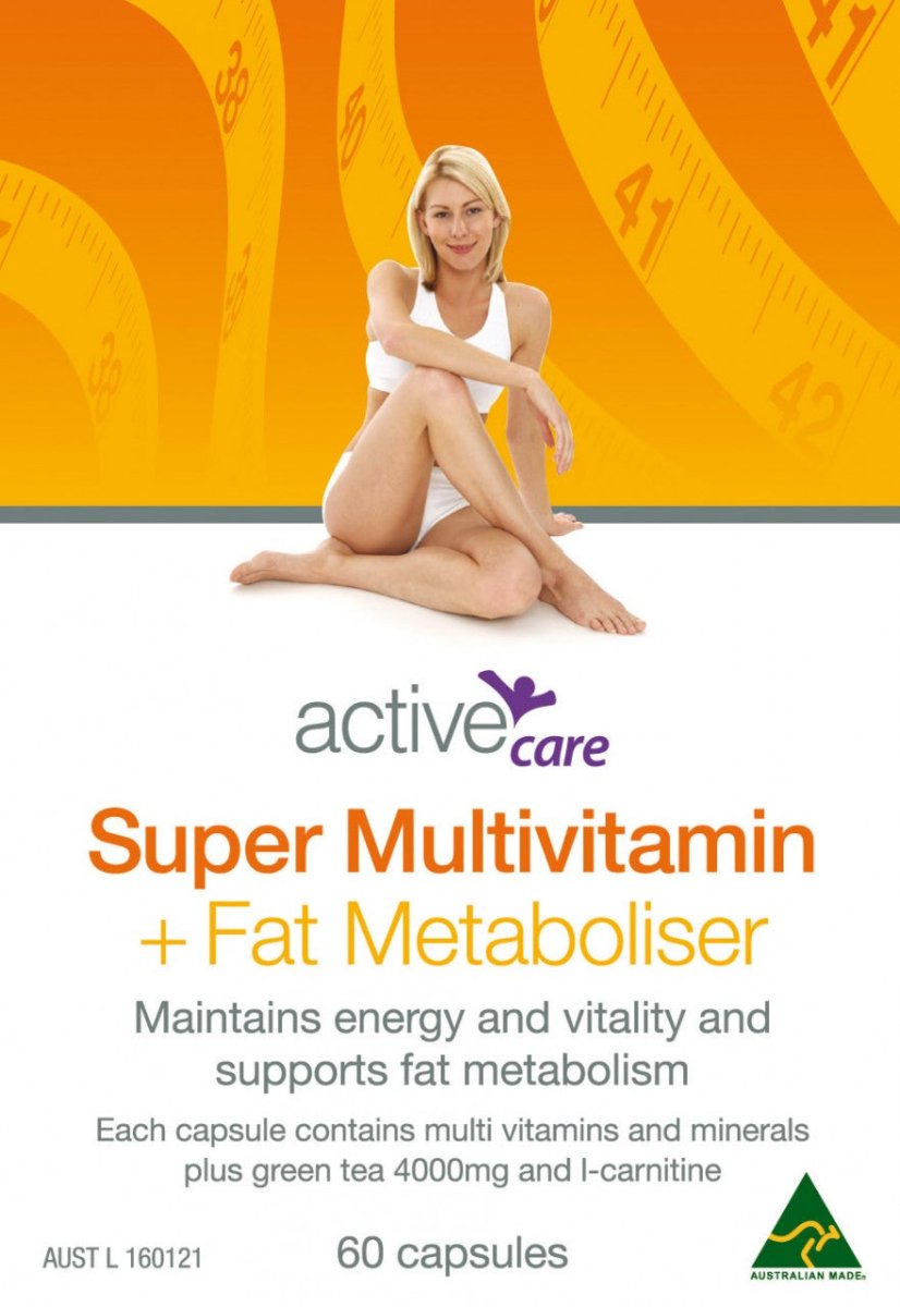 Active Care Super Multi + Fat Metaboliser 60 Capsules - Active Care - 1 - Vitamins - ThePharmacy