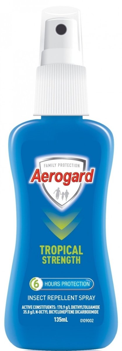 Aerogard Tropical Strength Insect Repellent Pump 135 ml - Aerogard - 1 - More - ThePharmacy