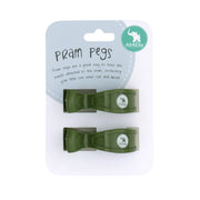 All4Ella Pram Pegs 2 Pack - Forest Green - All4Ella - 1 - Baby & Kids - ThePharmacy