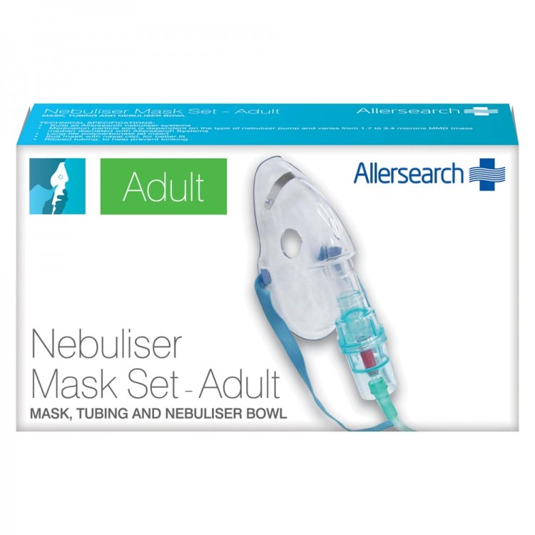 Allersearch Nebuliser Mask Set Adult - Allersearch - 1 - Health - ThePharmacy