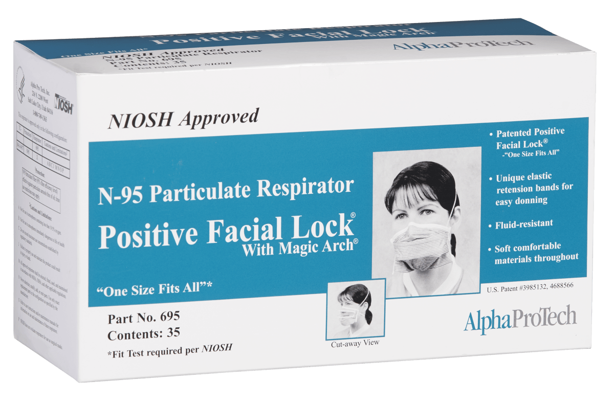 AlphaPro Tech N95 Face Mask - 35 Pack - vendor - unknown - 4 - ThePharmacy