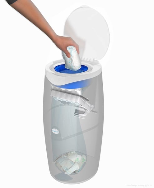 Angelcare Nappy Disposal System (Includes Cassette Refill) - AngelCare - 3 - Super Sale - ThePharmacy