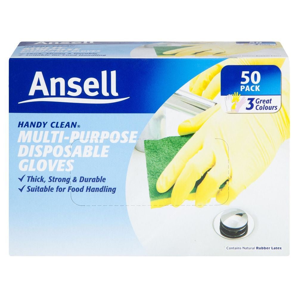 Ansell Handy Disposable Gloves 50 Pack - Ansell - 1 - Health - ThePharmacy