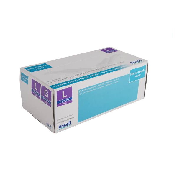 Ansell Micro - Touch Nitrile Examination Gloves - Large (200 per box) - Ansell - 1 - Health - ThePharmacy