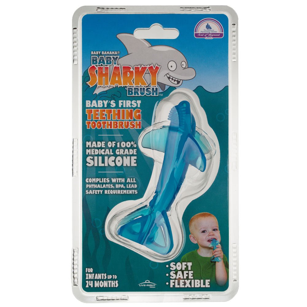 Baby Banana Baby Sharky Brush - Baby Tooth Land - 2 - Baby & Kids - ThePharmacy