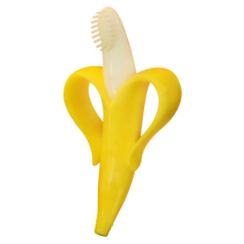 Baby Banana Infant & Toddler Toothbrush in One - Baby Tooth Land - 1 - Baby & Kids - ThePharmacy