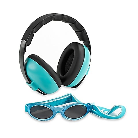 Baby Banz Baby Earmuff and Sunglasses Combination Pack - Aqua - Baby Banz - 1 - Baby & Kids - ThePharmacy