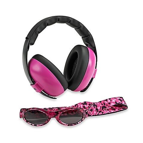 Baby Banz Baby Earmuff and Sunglasses Combination Pack - Magenta - Baby Banz - 1 - Baby & Kids - ThePharmacy