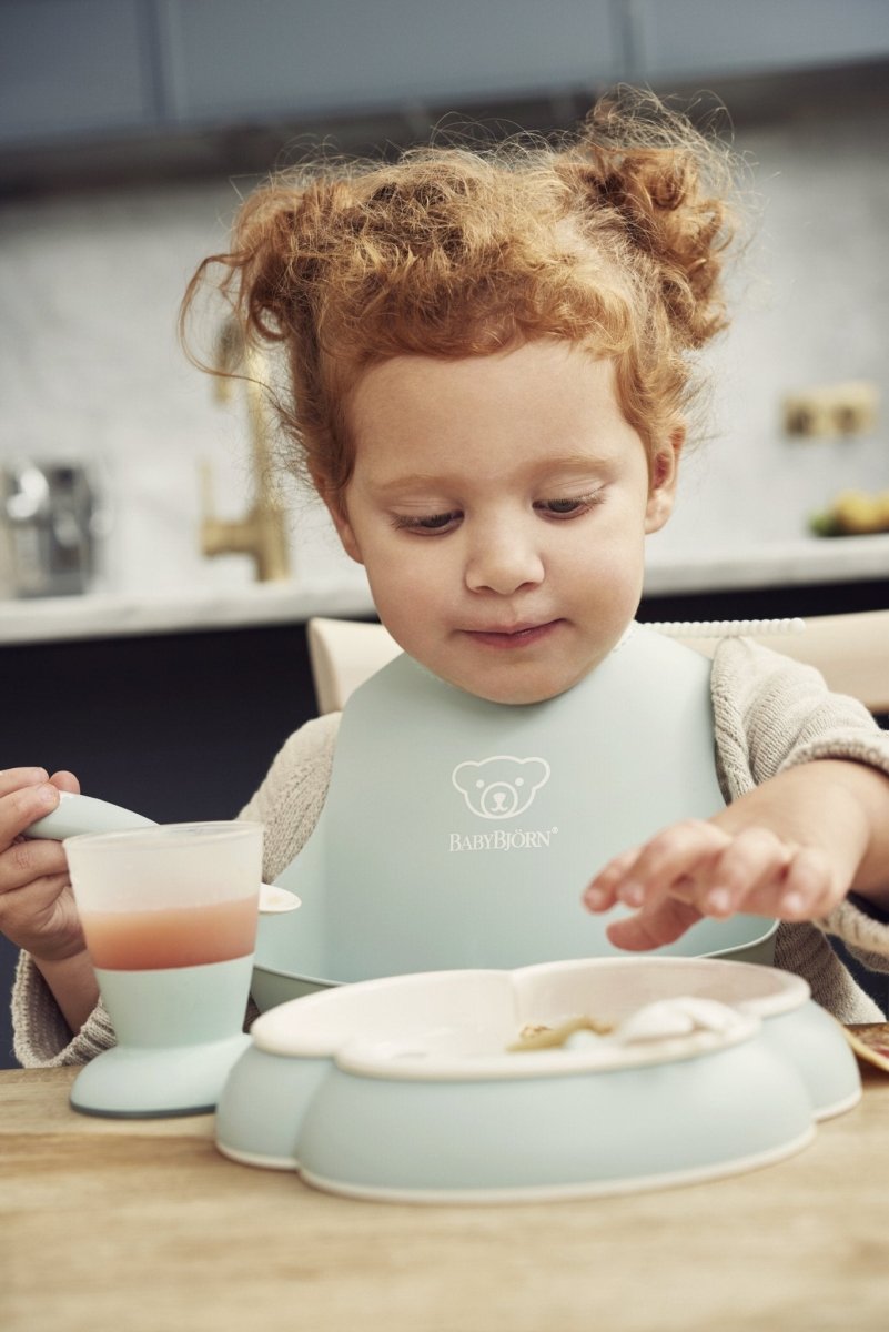 BabyBjorn Baby Bib - Powder Green & Pink (2 pack) - BabyBjorn - 2 - Baby & Kids - ThePharmacy