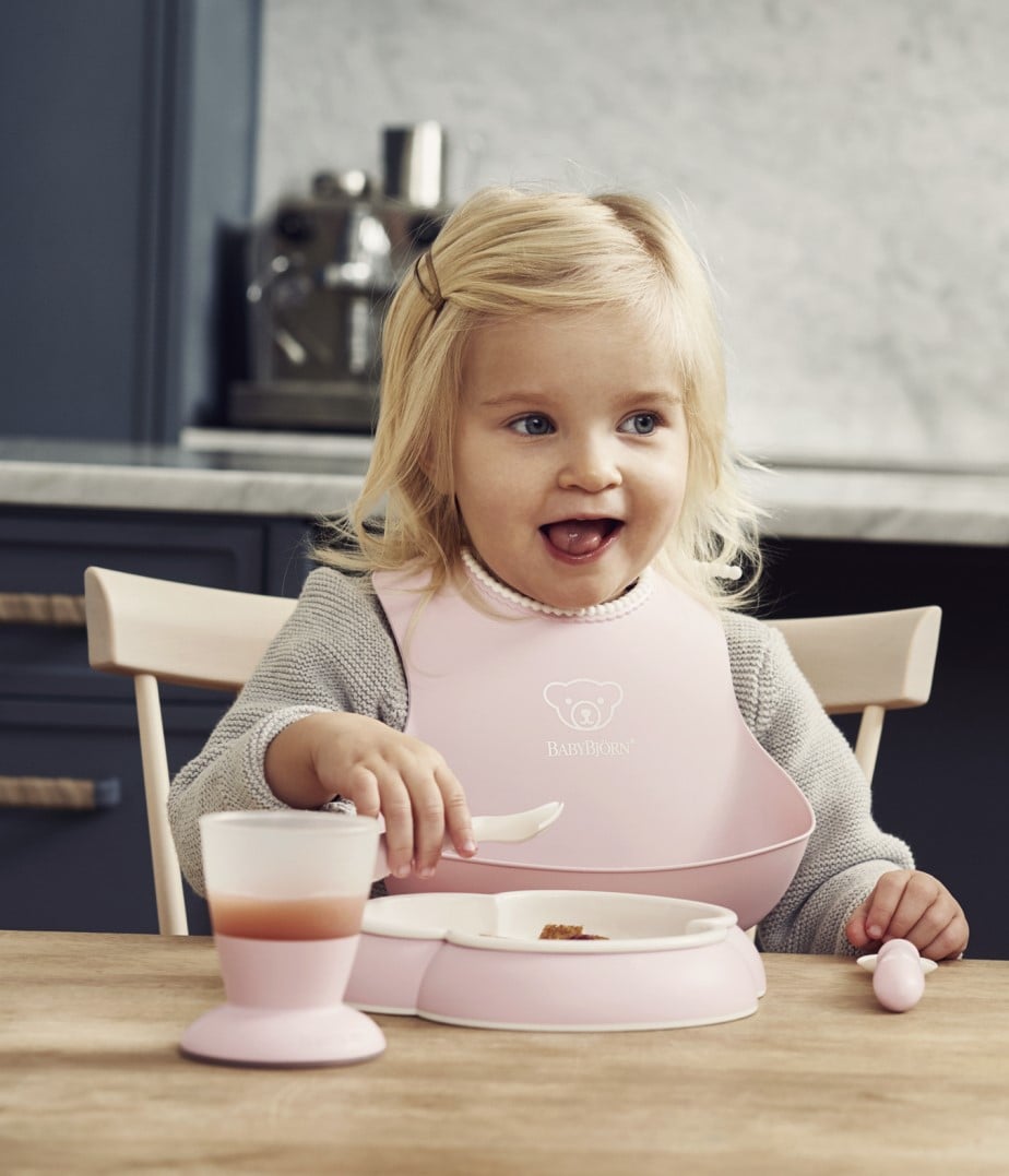 BabyBjorn Baby Bib - Powder Pink - BabyBjorn - 4 - Baby & Kids - ThePharmacy