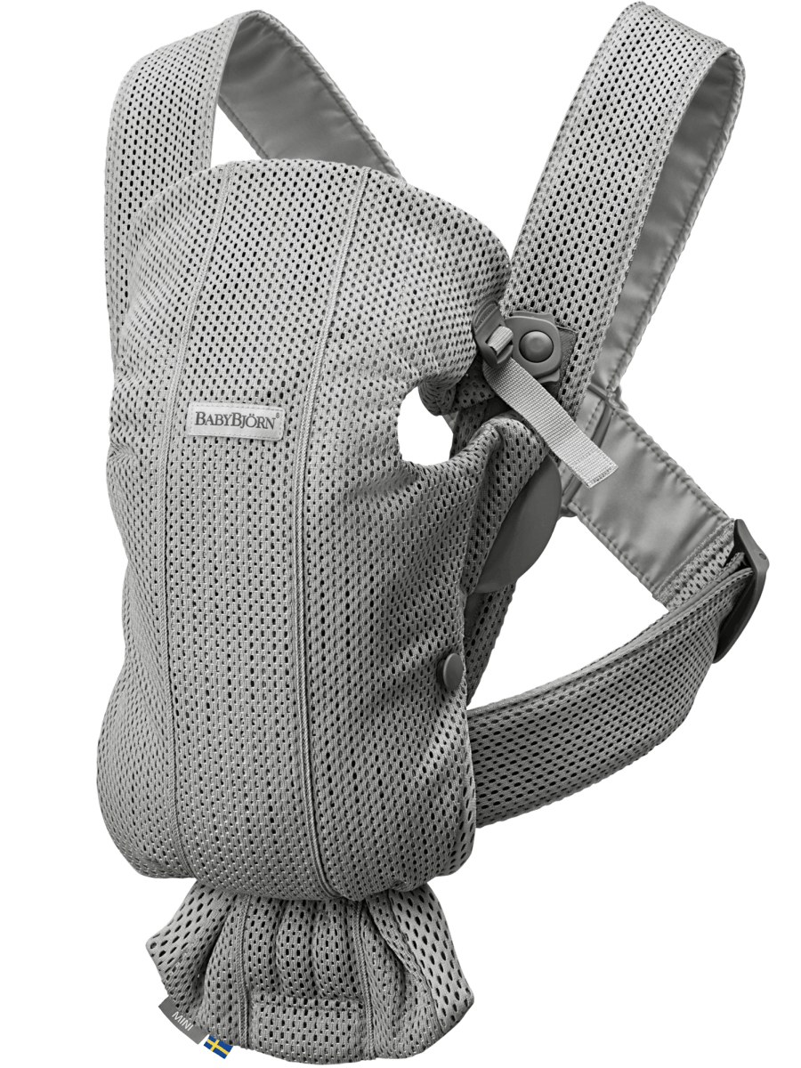 BabyBjorn Baby Carrier Mini - 3D Mesh - Grey - BabyBjorn - 1 - Baby & Kids - ThePharmacy