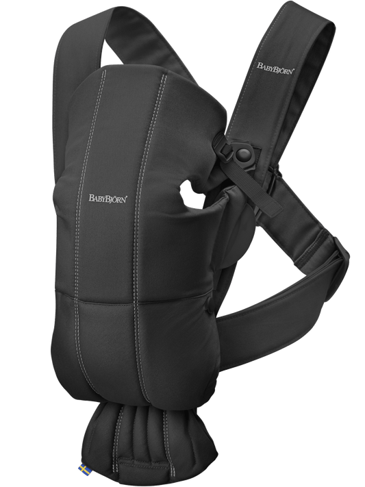 BabyBjorn Baby Carrier Mini - Cotton - Black - BabyBjorn - 1 - Baby & Kids - ThePharmacy