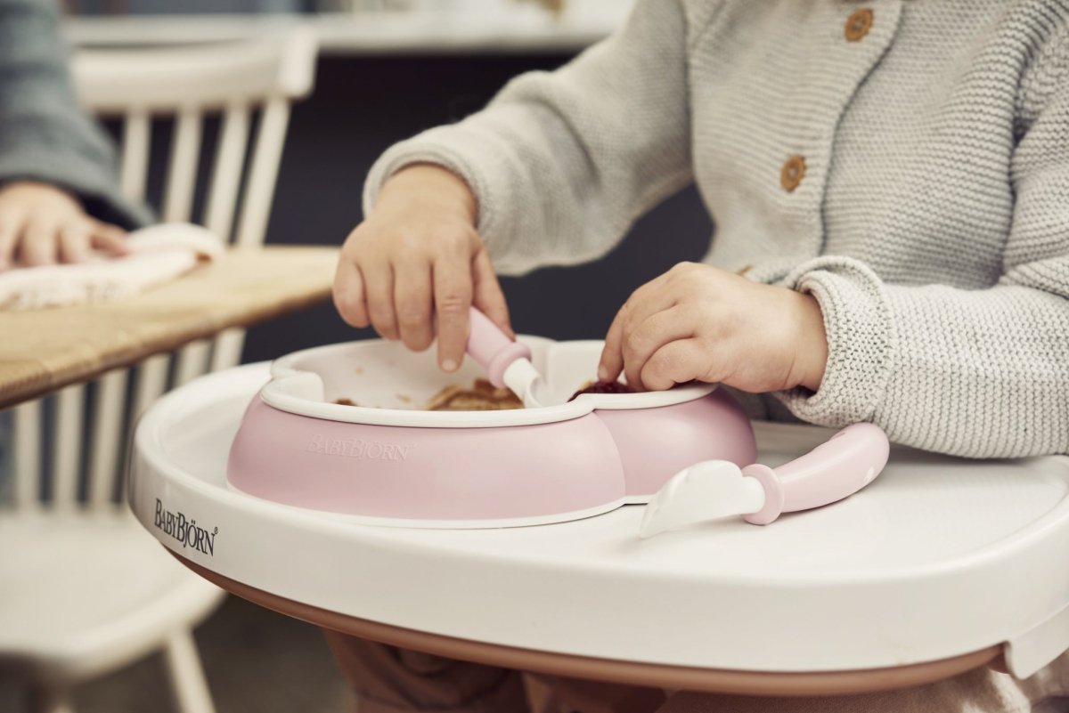 BabyBjorn Baby Spoon and Fork Set - Powder Pink (4 pack) - BabyBjorn - 3 - Baby & Kids - ThePharmacy