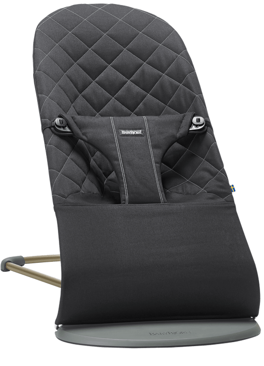 BabyBjorn Bouncer Bliss - Cotton - Black - BabyBjorn - 1 - Baby & Kids - ThePharmacy