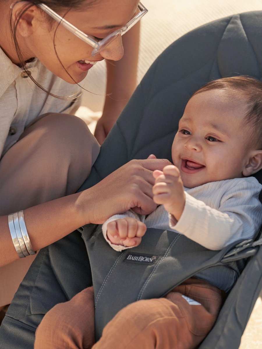 BabyBjorn Bouncer Bliss - Cotton Petal Quilt - Anthracite - BabyBjorn - 3 - Baby & Kids - ThePharmacy
