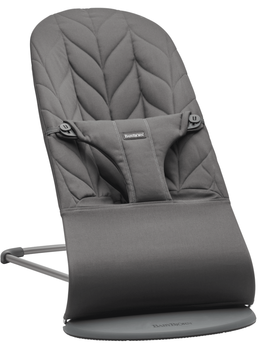 BabyBjorn Bouncer Bliss - Cotton Petal Quilt - Anthracite - BabyBjorn - 1 - Baby & Kids - ThePharmacy