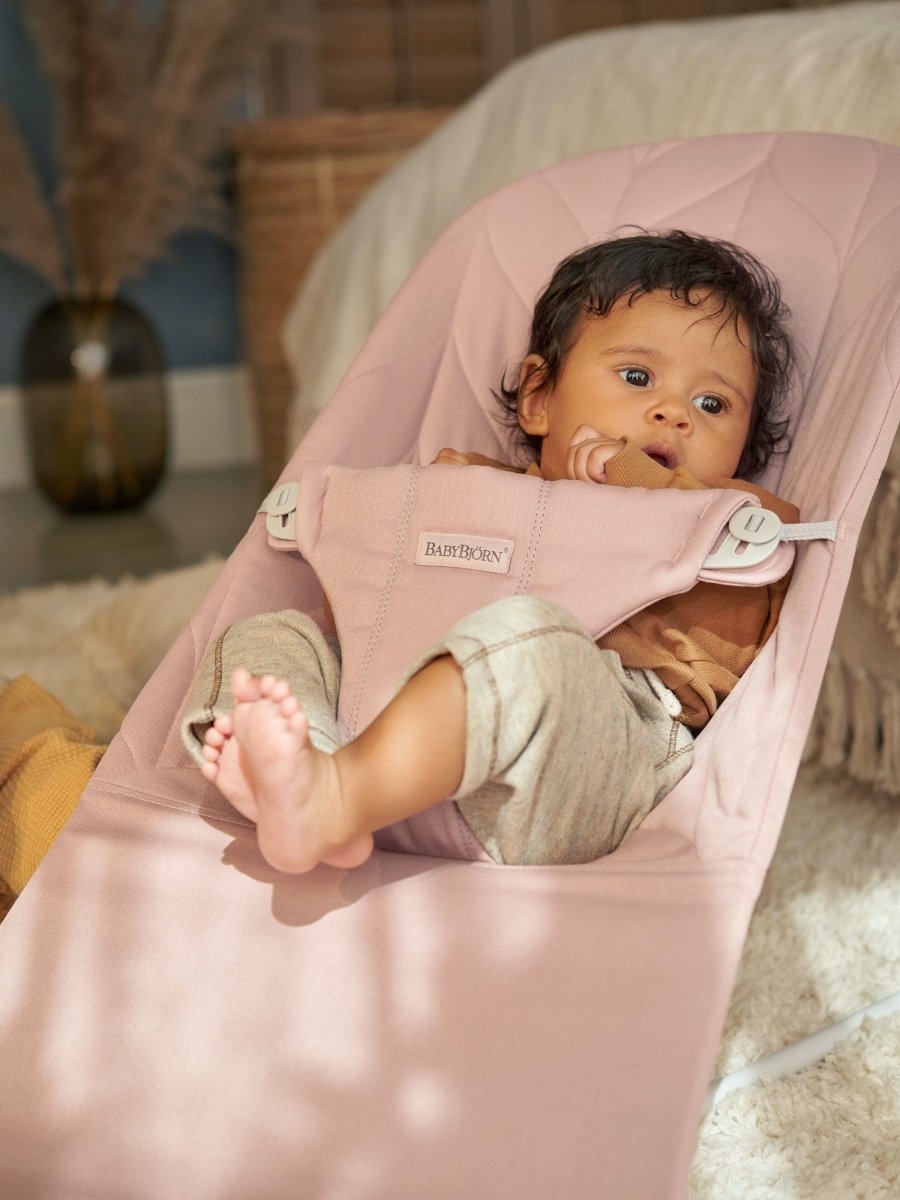 BabyBjorn Bouncer Bliss - Cotton Petal Quilt - Dusty Pink - BabyBjorn - 2 - Baby & Kids - ThePharmacy
