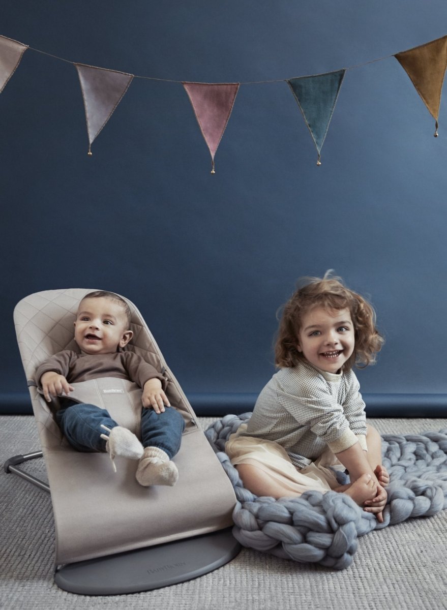 BabyBjorn Bouncer Bliss - Cotton Petal Quilt - Sand Grey - BabyBjorn - 4 - Baby & Kids - ThePharmacy