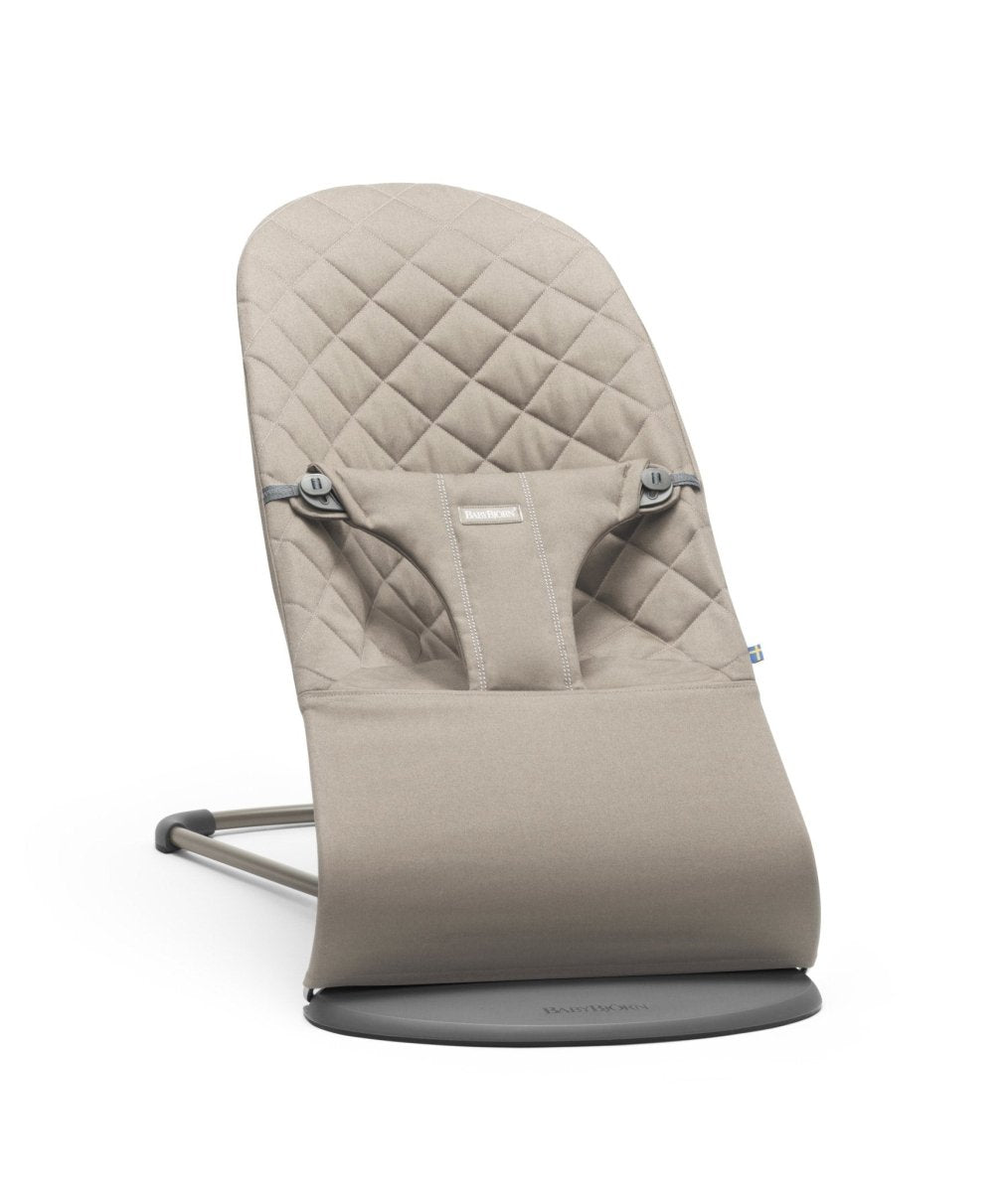 BabyBjorn Bouncer Bliss - Cotton Petal Quilt - Sand Grey - BabyBjorn - 1 - Baby & Kids - ThePharmacy