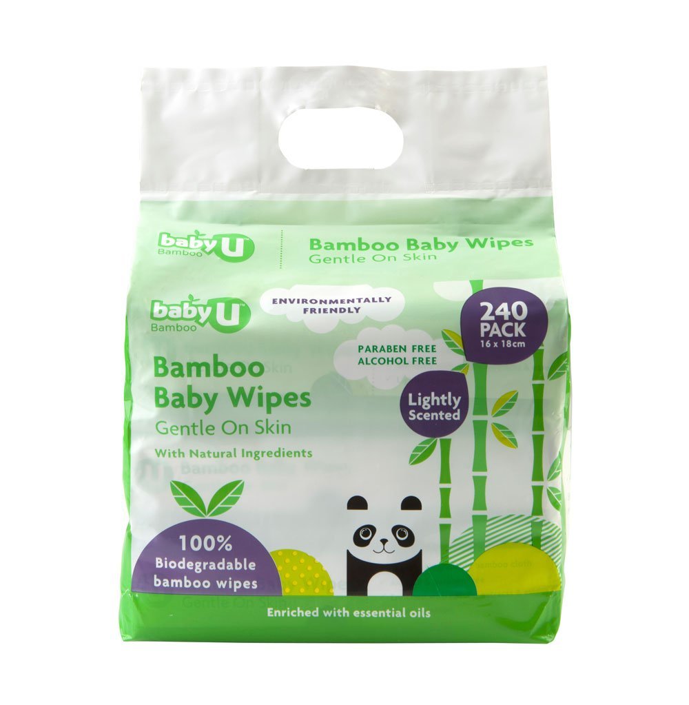 BabyU Bamboo Baby Wipes 240pk - OUT OF STOCK - Baby U - 2 - Baby & Kids - ThePharmacy
