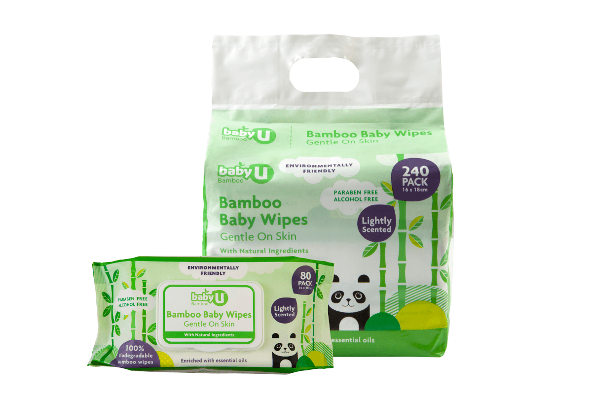 BabyU Bamboo Baby Wipes 240pk - OUT OF STOCK - Baby U - 3 - Baby & Kids - ThePharmacy
