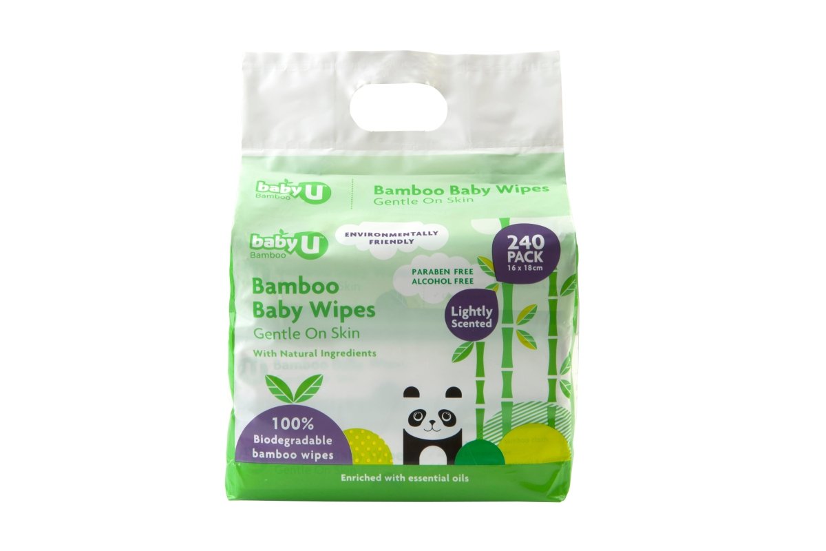 BabyU Bamboo Baby Wipes 240pk - OUT OF STOCK - Baby U - 1 - Baby & Kids - ThePharmacy