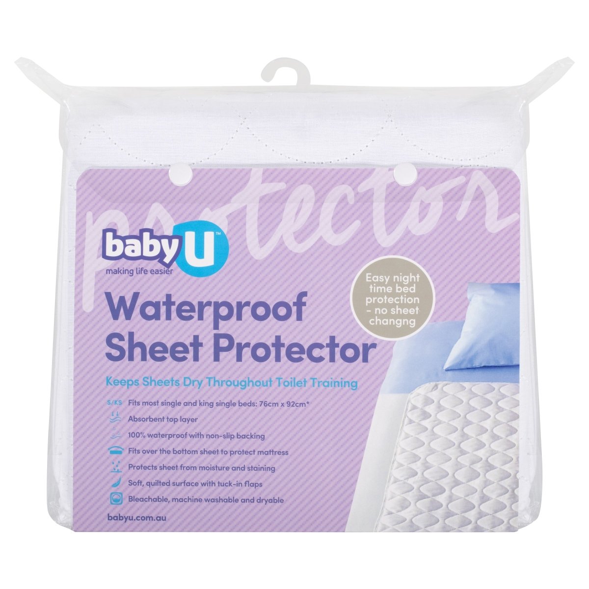 BabyU Waterproof Sheet Protector - Baby U - 1 - Baby & Kids - ThePharmacy