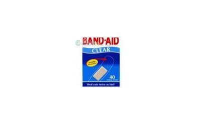 Band Aid Strip Clear 40 Pack - Band Aid - 1 - Health - ThePharmacy