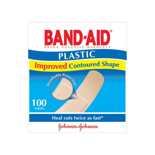 Band Aid Strip Plastic 100 Pack - Band Aid - 1 - Health - ThePharmacy