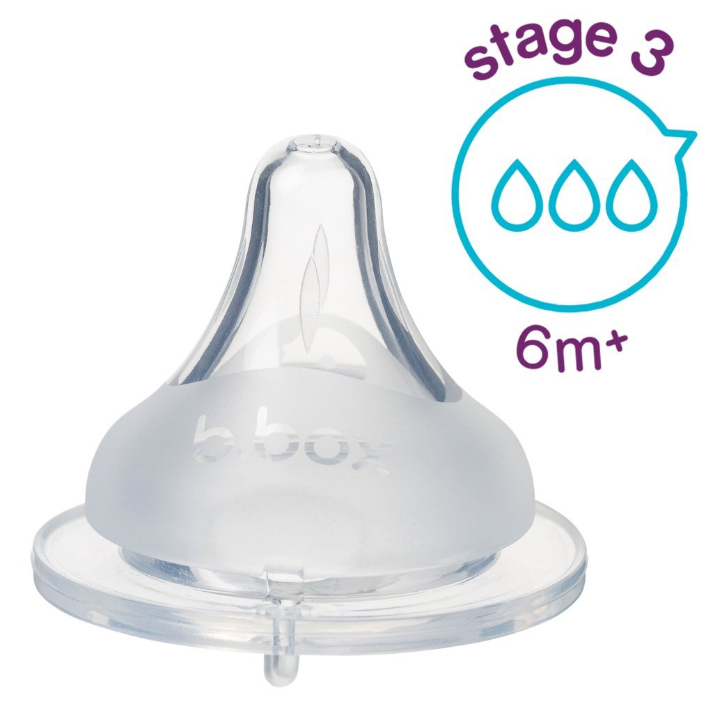 b.box Anti - Colic Teat Stage 3 6M+ (2 Pack) - B.Box - 1 - Baby & Kids - ThePharmacy