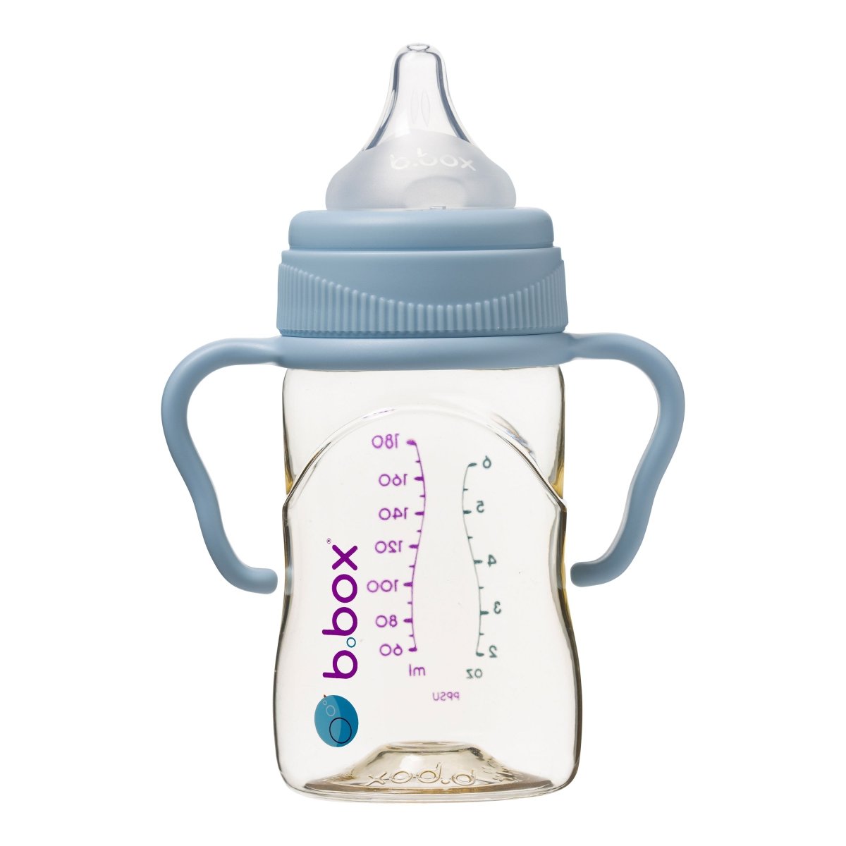 b.box Baby Bottle Handles 2 Pack - Lullaby Blue - B.Box - 2 - Baby & Kids - ThePharmacy