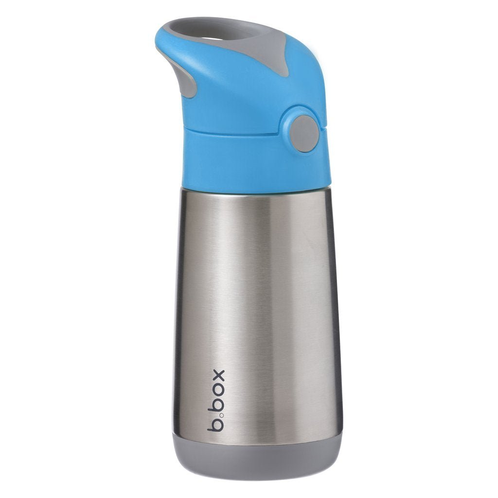 b.box Insulated Straw Drink Bottle - Blue Slate - B.Box - 1 - Baby & Kids - ThePharmacy