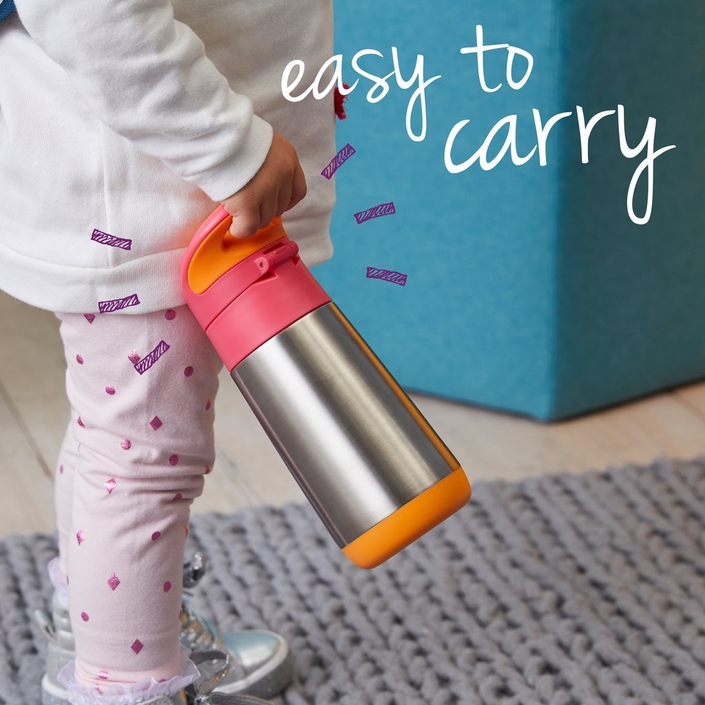 b.box Insulated Straw Drink Bottle - Blue Slate - B.Box - 4 - Baby & Kids - ThePharmacy