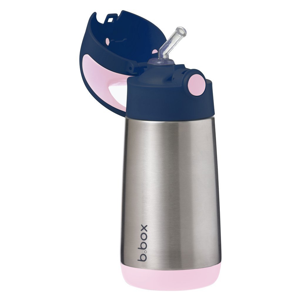 b.box Insulated Straw Drink Bottle - Indigo Rose - B.Box - 2 - Baby & Kids - ThePharmacy
