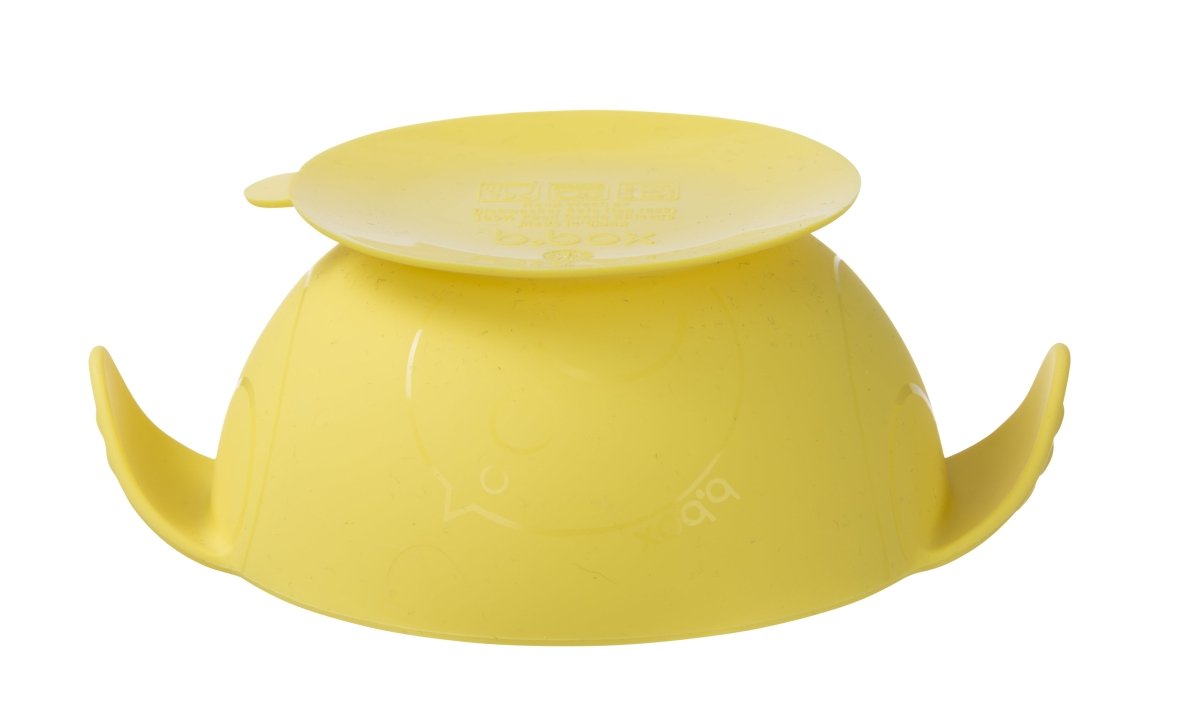 b.box Silicone First Feeding Set Bowl + Spoon - Lemon Sherbert - B.Box - 5 - Baby & Kids - ThePharmacy