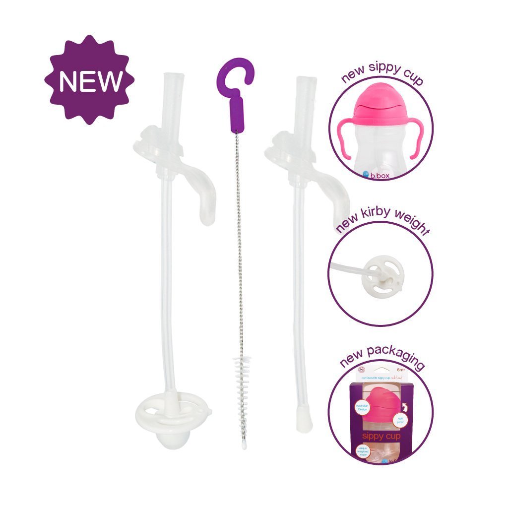 b.box - The Essential Sippy Cup Replacement Straws and Cleaner - NEW VERSION - B.Box - 2 - Baby & Kids - ThePharmacy