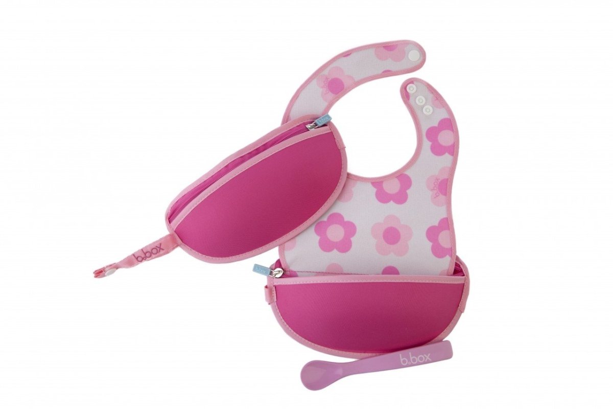 b.box The Essential Travel Bib - Flower Power - B.Box - 2 - Baby & Kids - ThePharmacy