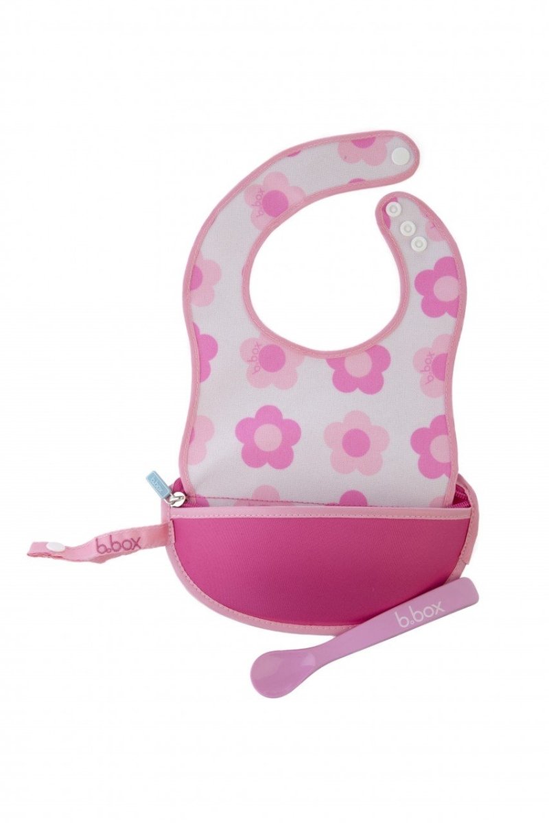 b.box The Essential Travel Bib - Flower Power - B.Box - 1 - Baby & Kids - ThePharmacy