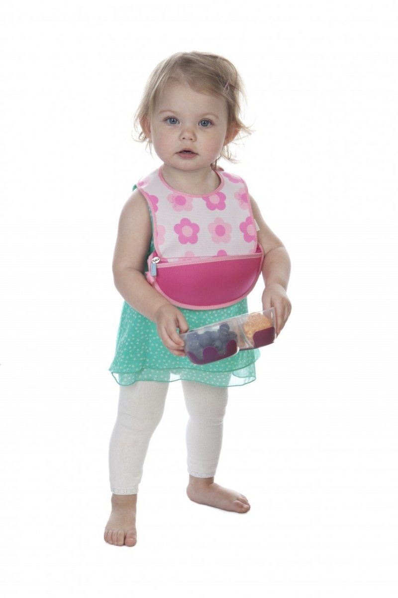 b.box The Essential Travel Bib - Flower Power - B.Box - 4 - Baby & Kids - ThePharmacy