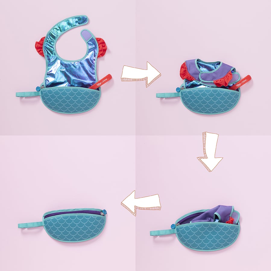 b.box The Essential Travel Bib - Princess Ariel - B.Box - 2 - Baby & Kids - ThePharmacy