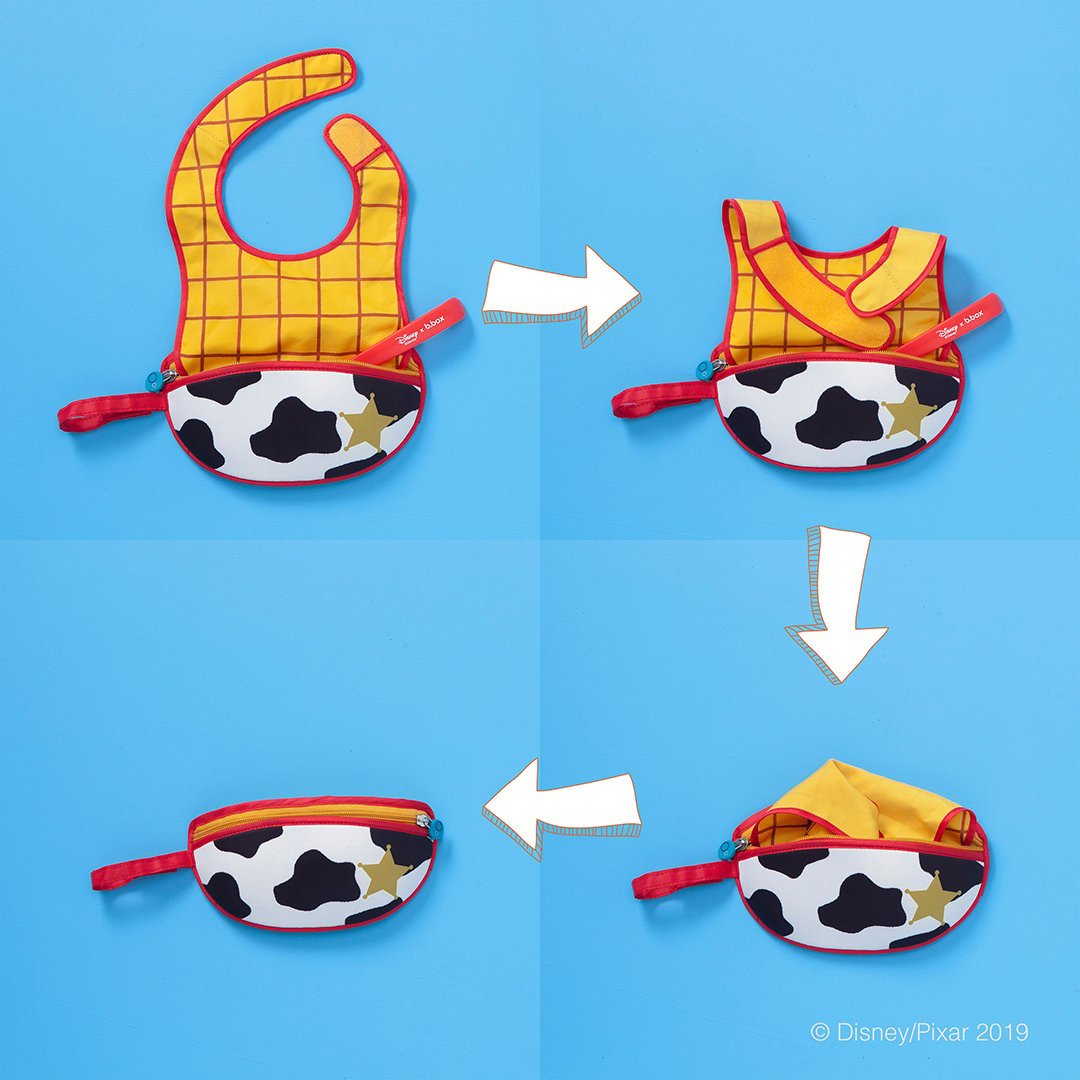 b.box The Essential Travel Bib - Woody - B.Box - 3 - Baby & Kids - ThePharmacy