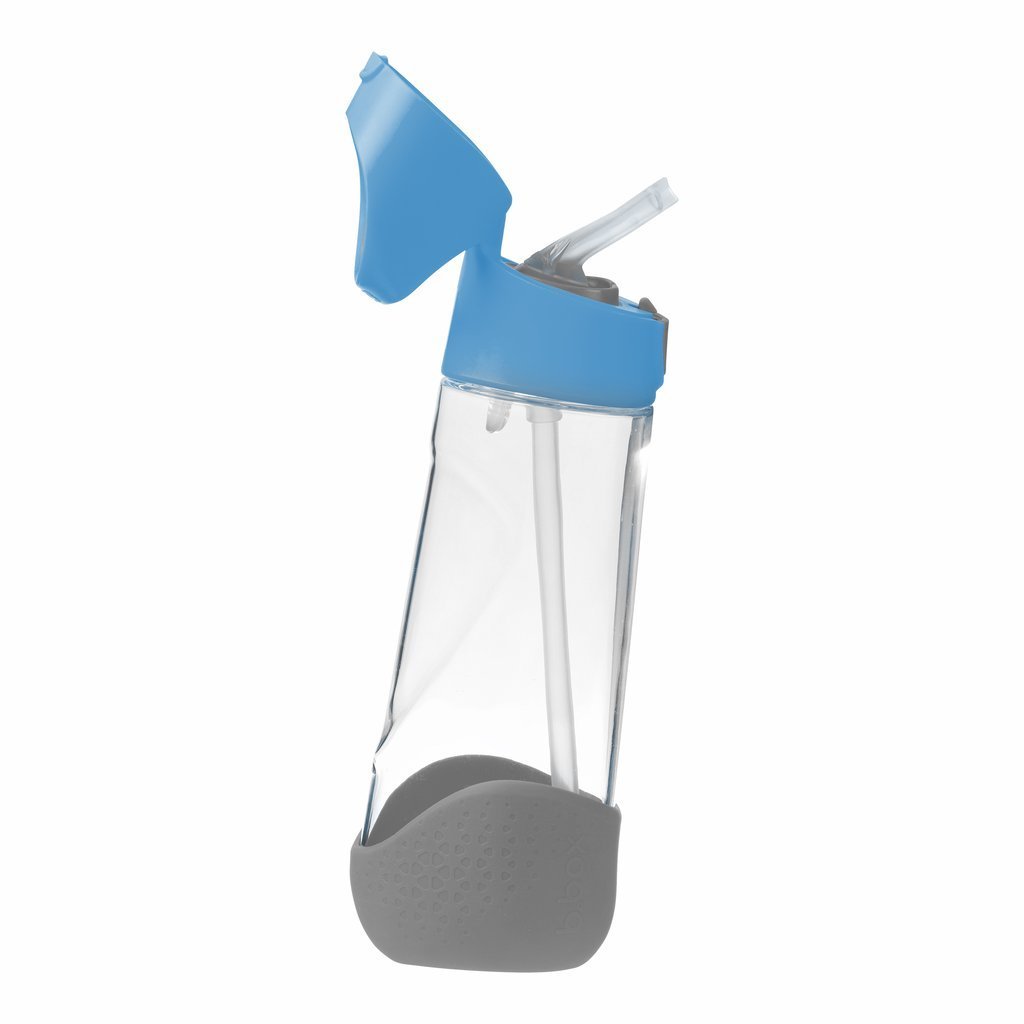 b.box Tritan Straw Drink Bottle 600mL - Blue Slate - B.Box - 2 - Baby & Kids - ThePharmacy