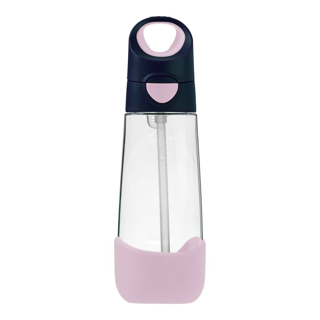 b.box Tritan Straw Drink Bottle 600mL - Indigo Rose - B.Box - 1 - Baby & Kids - ThePharmacy