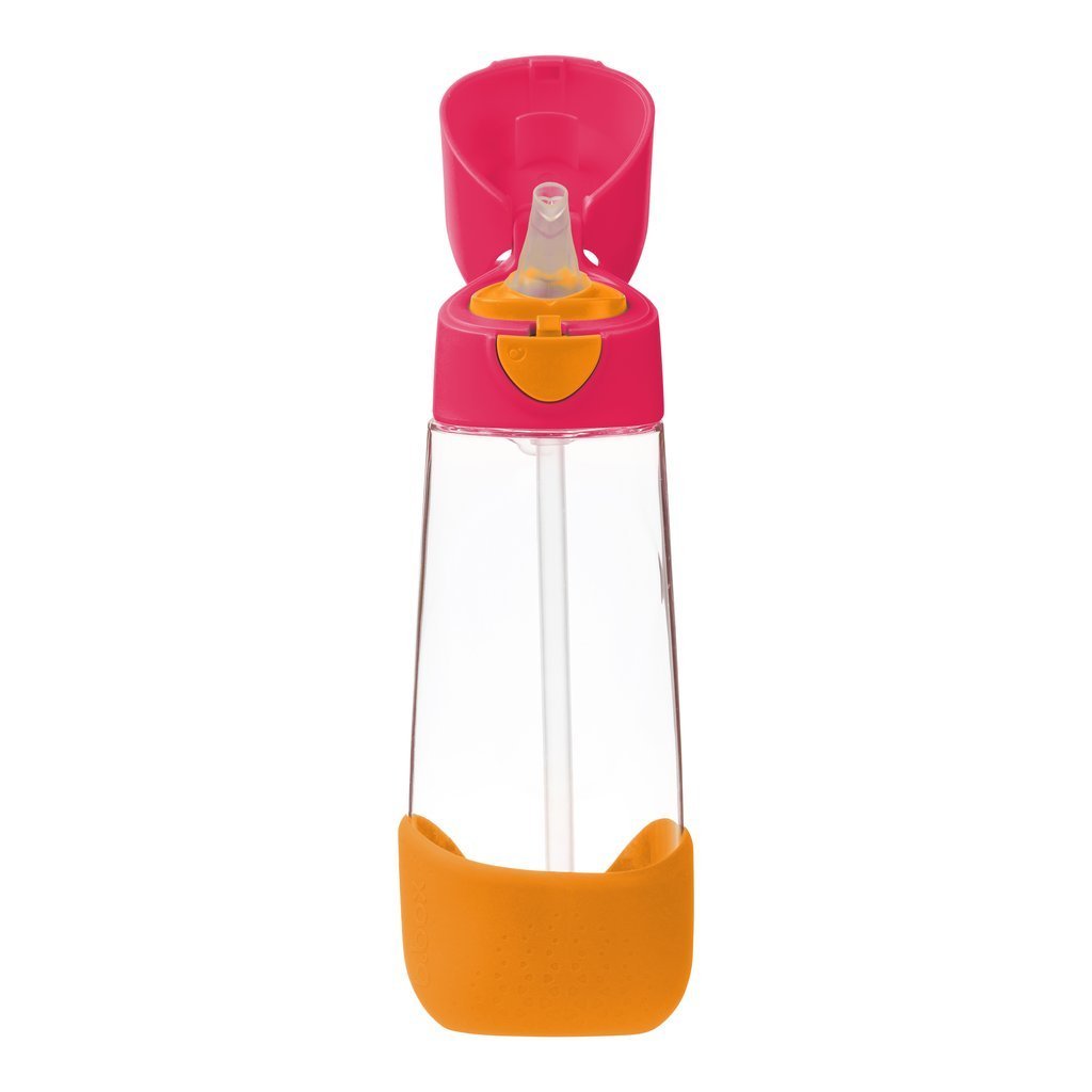 b.box Tritan Straw Drink Bottle 600mL - Strawberry Shake - B.Box - 2 - Baby & Kids - ThePharmacy