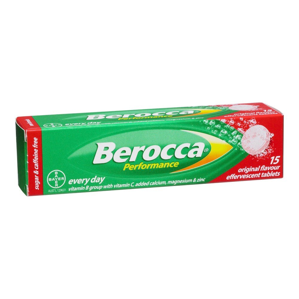Berocca Performance Original 15 Effervescent Tablets - Berocca - 1 - Vitamins - ThePharmacy