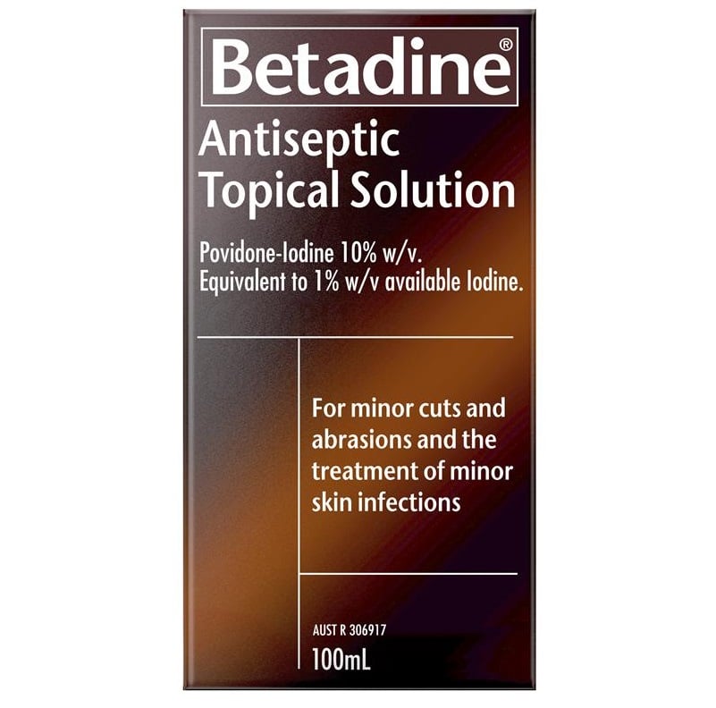Betadine Antiseptic Topical Solution 100mL - Betadine - 1 - Health - ThePharmacy