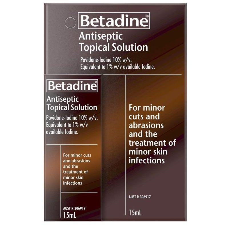 Betadine Antiseptic Topical Solution 15mL - Betadine - 1 - Health - ThePharmacy